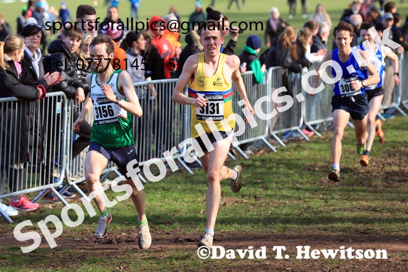 Senior Men, 2024 CAU Inter Counties Cross Country Champs., Wollaton Park, Nottingham. Photo: David T. Hewitson/Sports for All Pics